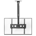 XINLEI Ceiling TV Mount Full Motion TV Bracket for Most 26-65 Inch Flat Curved TVs/Monitors, Swivel Tilt Height Adjustable Hanging TV Mount, Hold up to 50kg, VESA 400x400mm MCA3