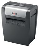 Rexel Momentum X308 Cross Cut Paper Shredder, Shreds 9-8 Sheets (70-80 gsm), 15 Litre Bin, Heavy Duty, Black, 2104570