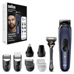 Braun All-in-One Style Kit Series 7 MGK7410, 10-in-1 Kit for Beard Trimmer, Hair, Manscaping