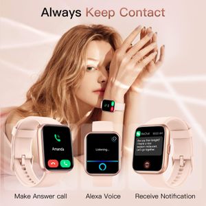 Women’s Smart Watch with Alexa – 1.8" Touchscreen Fitness Tracker