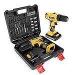Portable Power Drill Set with 37PCS