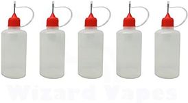 5pcs x Empty Plastic Squeezable Liq