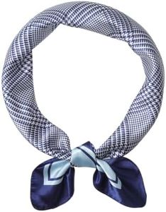 Lourny Bandanas for Men 35" Silk Scarf – Mens Accessories Satin Neck Scarf