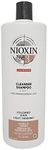 Nioxin System 3 Cleanser Shampoo for Fine, Normal to Thin Looking Hair, 1 Litre