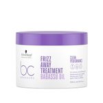Schwarzkopf Professional Bonacure Frizz Away Treatment with Babassu Oil, with Vegan Keratin 450 ml
