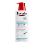Eucerin Advanced Cleansing Body and Face Cleanser, 16.9 Fluid Ounce
