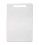 URMILA PLASTIC ® Premium 8mm Thick/Long Lasting BPA Free Kitchen Chopping Boards Cutting Board Plastic with Handle for Regular Use (Large, White)