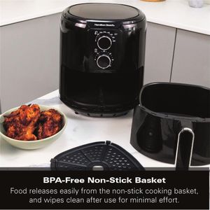 Hamilton Beach SimpliFry Air Fryer 4.2L – Black
