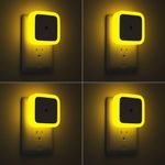 Sujeet Night Light, Night Lights Plug into Wall,Nightlight Plug in Night Light, Dusk to Dawn Night Lamp Led Night Light for Adults Bedroom, Bathroom, Hallway (Amber)