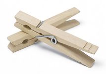 Whitmor 6026-2884 Wooden Clothespins, Set of 50