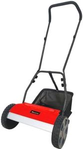 Fieldstar Push Manual Lawn Mower LMM350 for Home Garden with 5-Position Height Adjustment (with Grass Collector) 350mm