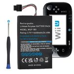 Pickle Power 6600mAh Rechargeable Battery Pack for Nintendo Wii U Gamepad