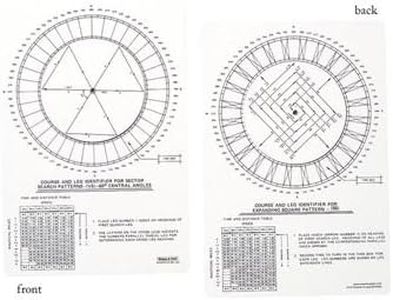 Weems & Plath Marine Navigation Course and Leg Identifier for Search and Rescue