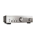 Denon PMA600NE HiFi Amplifier, Power Amplifier with Bluetooth, Phono Equalizer, 1x Coaxial & 2x Optical Inputs, Subwoofer Output, Analog Mode, Music Streaming - Silver