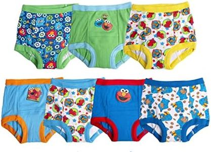 Sesame Street Unisex Baby Potty Training Pants Multipack, Sesameb7pk, 4T US