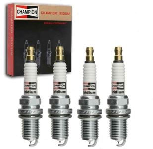 4 pc Champion Iridium Spark Plugs compatible with Chevrolet Cruze 1.4L 1.8L L4 2011-2015