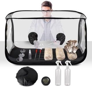 Salcod Large Still Air Box Mushroom Grow Tent - 38x20x25 Inch Clean Air Workstation, Sturdy Flow Hood for Grow Bags, Growers, and Home Scientists
