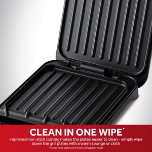 George Foreman Small Electric Grill – Black