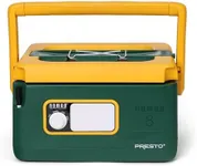 Presto 06019 8-Quart Nomad Traveling Slow Cooker, Locking Lid, Dry Erase Board, Green/Gold