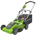 Greenworks 25142 10 Amp 16-Inch Corded Lawn Mower