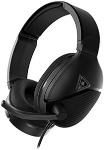 Turtle Beach Recon 200 Gen 2 Powered Gaming Headset - Xbox Series X, Xbox Series S & Xbox One, PS5, PS4, Mobile & PC with 3.5mm - Bass Boost, Memory Foam, Black