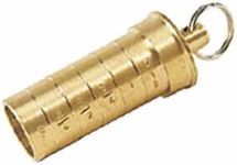 Bisley Shotgun Brass Choke 20 Gauge 20g Identifier Bore Keyring Shooting Gun