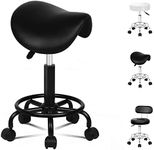 ALFORDSON Salon Stool Saddle Swivel