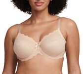 Chantelle Women's Rive Gauche Full Coverage Unlined Bra,Cappuccino,34H