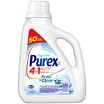 Purex Free and Clear Liquid Detergent for Sensitive Skin, 2.03 Liters