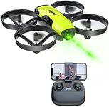 Loolinn | Drones for Kids with Camera - Mini Drone with 90° Adjustable Camera, Security Guards, Photos and Videos, Includes three batteries (Gift Idea)