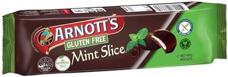 Arnott's Gluten Free Mint Slice Chocolate Biscuits 141 g