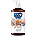 Carekind Scottish Salmon Oil For Dogs, Cats, Horse, Ferret & Pet - Pure Omega 3, 6 & 9 Fish Oil Food Treats Supplement for Natural Coat, Immune Support, Itchy Skin, Joint & Brain Health (500ml)