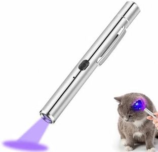 Black Light UV Flashlight 365nm for Fungus, Fluorescent Dye Detection,Pet Urine and Stain Detection etc, Black Mirror Wood's Lamp/Pen Flashlight with USB Charging, Portable buckle, Magnetic back cover