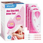 Wondfo Pregnancy Test Strips 20x Early Pregnancy Tests 10mIU Sensitive Tests up to 6 Days Detection for Home Fertility Test