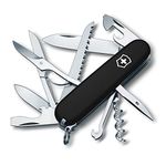 Victorinox Swiss Army Huntsman Pocket Knife,Black