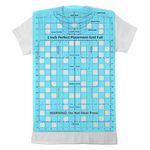 CLPA T-Shirt Ruler Alignment Tool for multiple Full TShirt vinyl placement. All-in-one template to center designs on adult youth infant T Shirts.