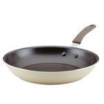 Rachael Ray Cook + Create Nonstick Frying Pan/Skillet, 12.5 Inch - Almond