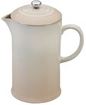 Le Creuset Stoneware French Press, 34 oz., Meringue