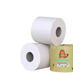 MAPPA 2 Ply Toilet Tissue Paper Roll - Pack of 10 (120 Pulls Per Roll, 1200 Sheets)