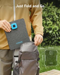 Anker SOLIX 400W Solar Panel – Portable Foldable Solar Charger