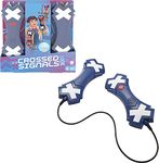 Mattel Games Crossed Signals Electronic Game with Pair of Talking Light Wands, Play Solo or with Up to 4 Players, Move Wands Up, Down or Shake, 8 Year Olds & Up