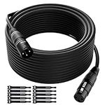 XLR Cable Microphone Cable 50 Feet,