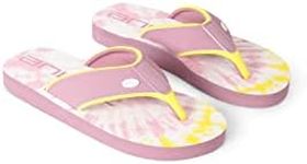 Animal Swish Kids Recycled Flip-Flops - Slip-on & Lightweight Footwear with Soft Padded Straps for Boys & Girls - Best for Spring, Summer, Beach & Outdoors Fuchsia Kids Shoe Size 3
