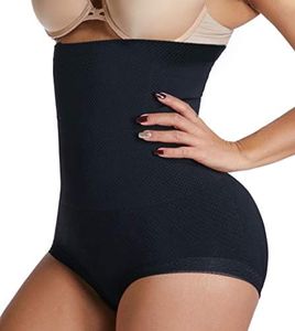 SURE YOU LIKE Women High Waist Shapewear Tummy Control Body Shaper Panties Butt Underwear Black XL/XXL UK(12-16)