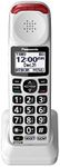 Panasonic Cordless Phone Handset Accessory Compatible with KX-TGM420W Series Cordless Phone Systems - KX-TGMA44W (White)