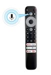 ANM CCompatible with TCL Google Tv Remote Original RC902V Fmr1 Fmr4 Fmr5 Fmr6 Fmr7 Fmr9 Model's Suitable for QLED UHD FHD OLED Smart 4K Television (Voice Working)