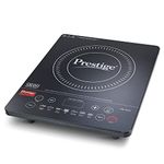 Prestige Pic 15.0+ 1900-Watt Induction Cooktop (Tempered Glass, Black)