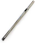 IZSOHHOME Replacement Vacuum Wand Hose - Adjustable Length (32mm/1.25") Chrome-Plated Metal Tube w/Adapter - Fits Hoover, Electrolux, Kenmore, Dirt Devil (Not for Miele)