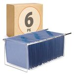 Officemate Hanging File Frames, Letter Size, Steel, 6 Pack (98620)