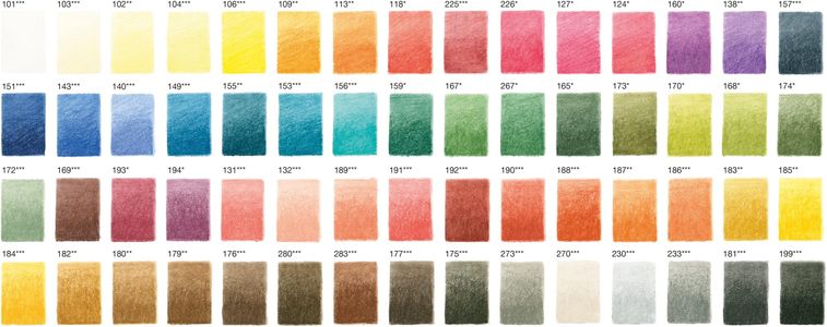 Faber-Castell Pitt Pastel Pencils Set – 60 Colors
